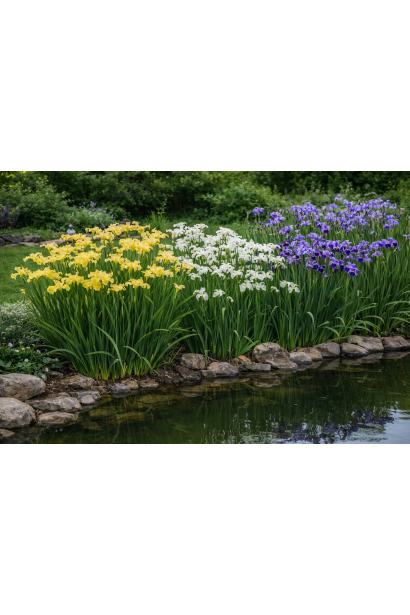 Ірис Кісс зе Гьорл в ландшафті